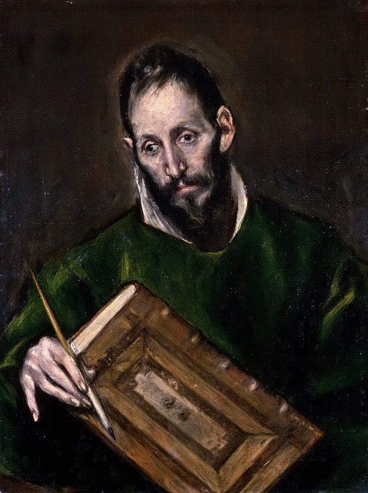 Saint Luke, El Greco
