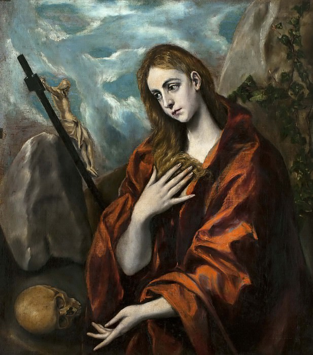 Penitent Magdalena, El Greco