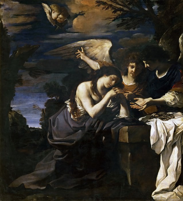 Мария Магдалина и два ангела