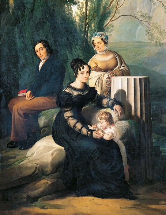 Портрет семейства Стампа ди Сончино