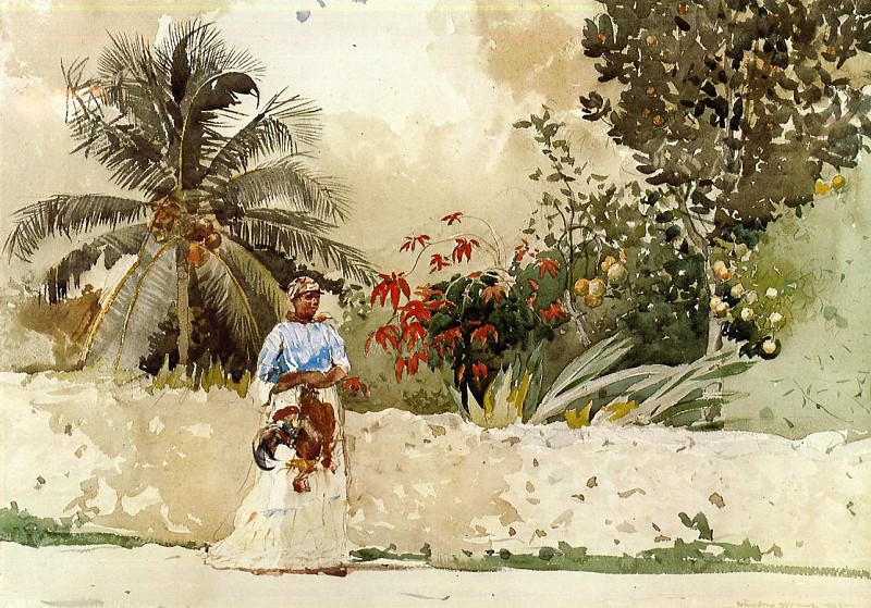 On the Way to the Bahamas, Winslow Homer