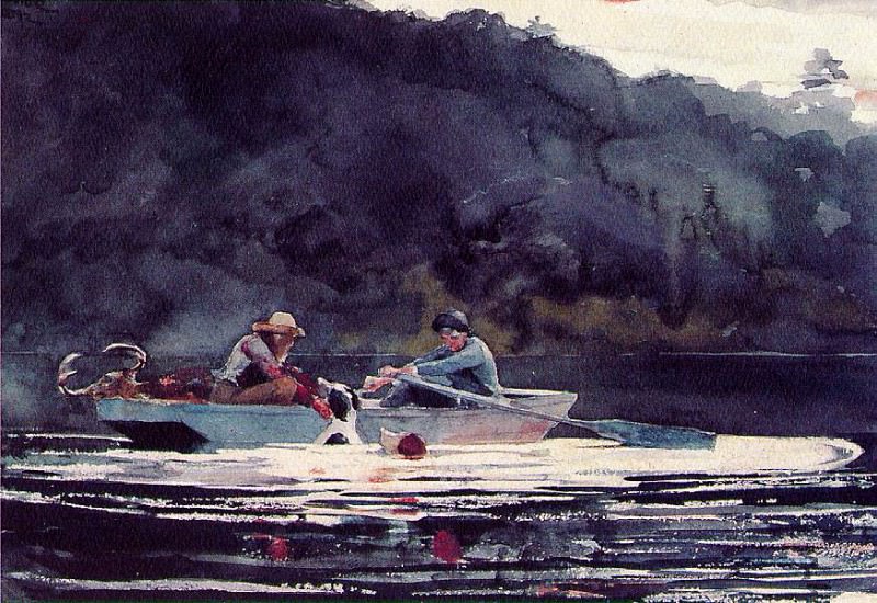 The end of the hunt, Winslow Homer