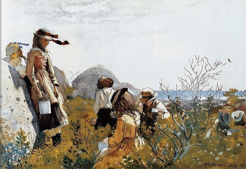 The Berry Pickers, Winslow Homer