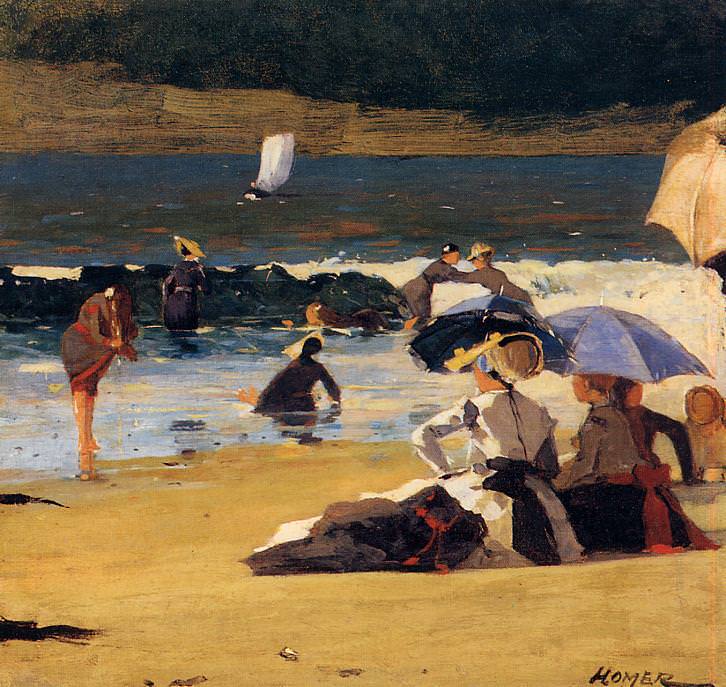 By the Shore, Winslow Homer
