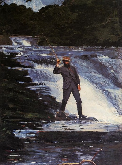 The Angler, Winslow Homer