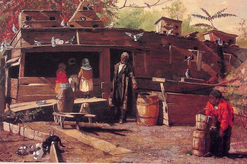 Uncle Ned at Home, Winslow Homer