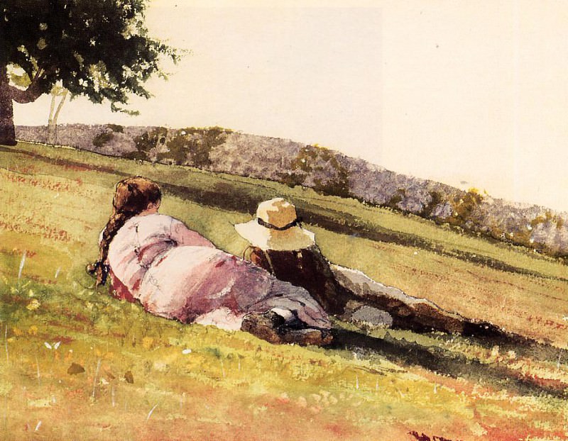 On the Hill, Winslow Homer