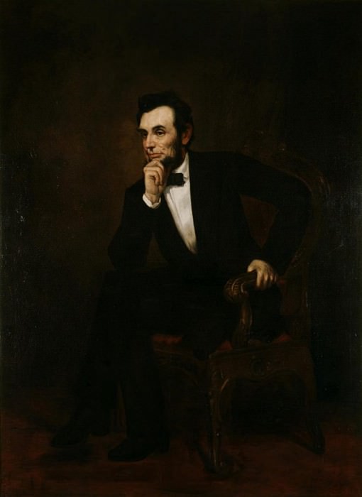 Portrait of Abraham Lincoln, George Peter Alexander Healy