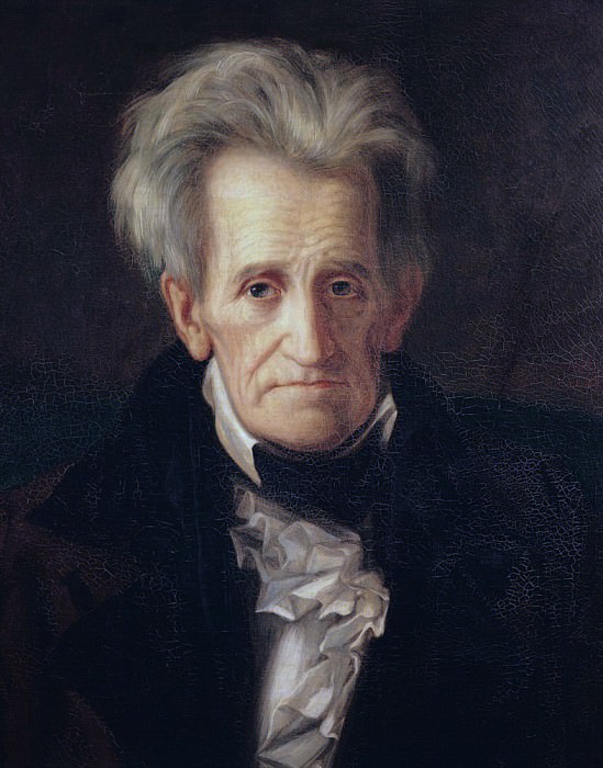 Portrait of Andrew Jackson, George Peter Alexander Healy