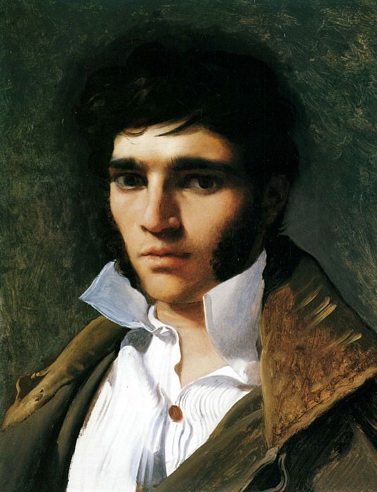 Portrait of the Sculptor Paul Lemoyne, Jean Auguste Dominique Ingres