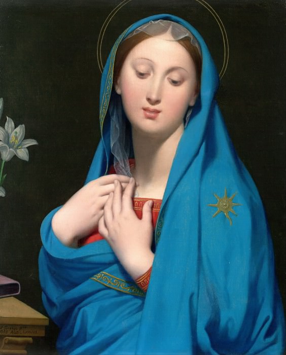 Virgin of the Adoption, Jean Auguste Dominique Ingres