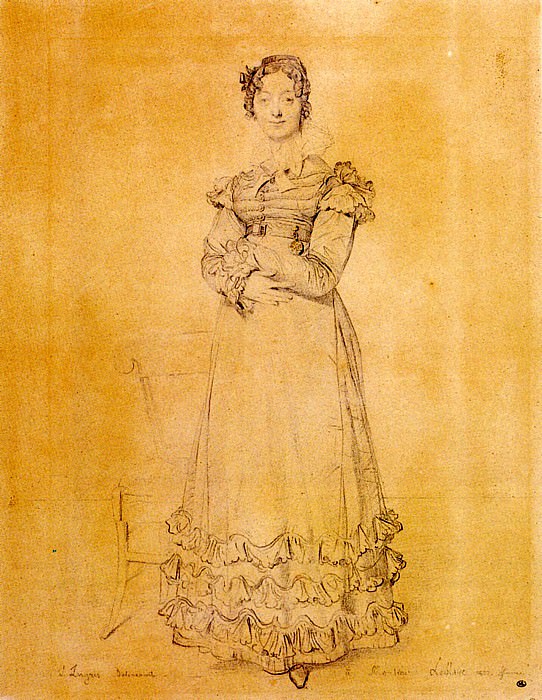 Ingres_Madame_Louis_Leblanc_born_Francoise_Poncelle, Jean Auguste Dominique Ingres