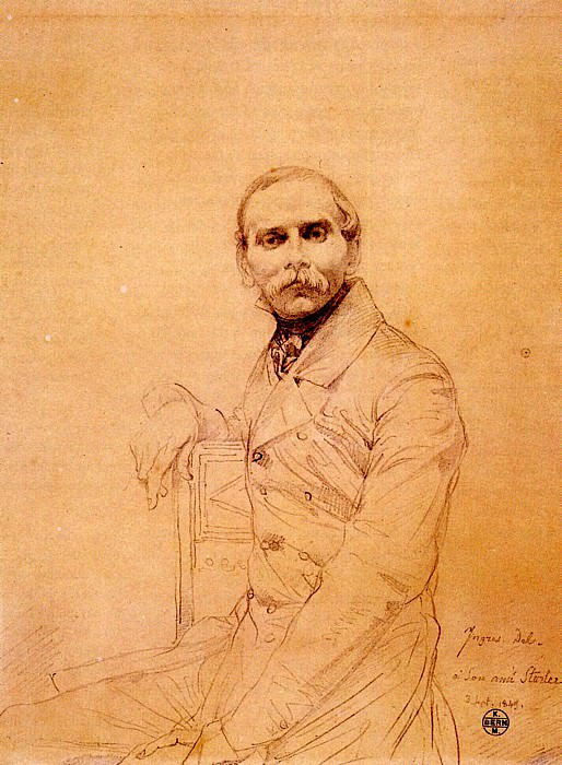 Ingres_Franz_Adolf_von_Stuerler, Jean Auguste Dominique Ingres