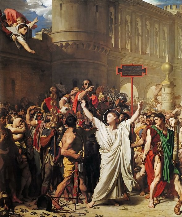 Martyrdom of Saint Symphorien, Jean Auguste Dominique Ingres