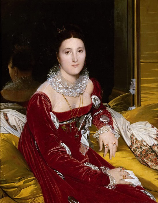 Madame de Senonnes, Jean Auguste Dominique Ingres