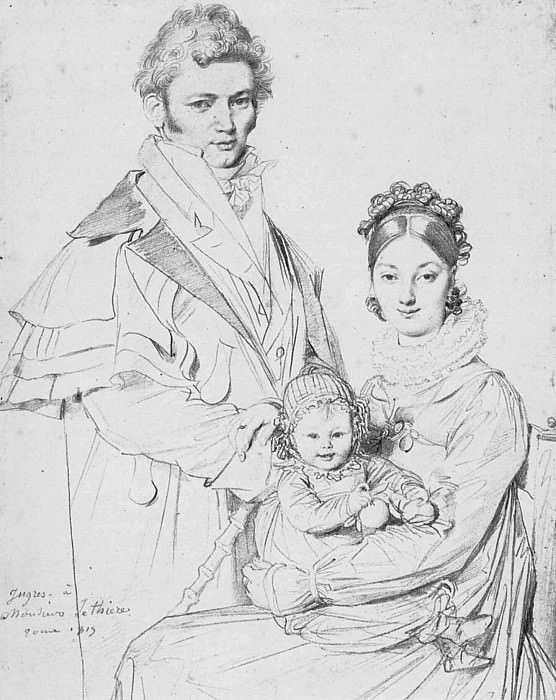 Ingres_The_Alexandre_Lethiere_Family, Jean Auguste Dominique Ingres
