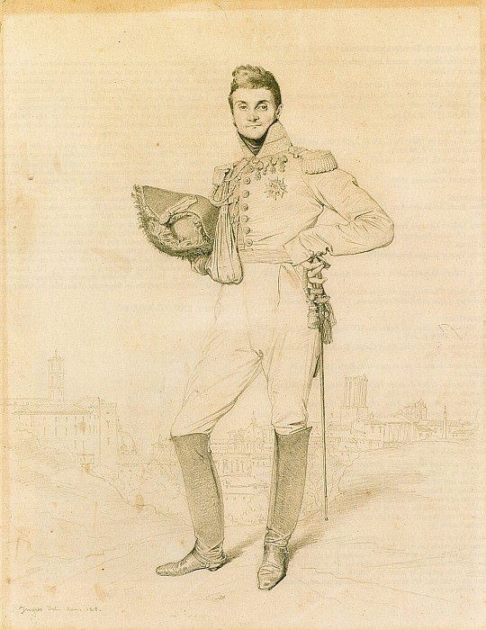 General_Louis-Etienne_Dulong_de_Rosnay, Jean Auguste Dominique Ingres