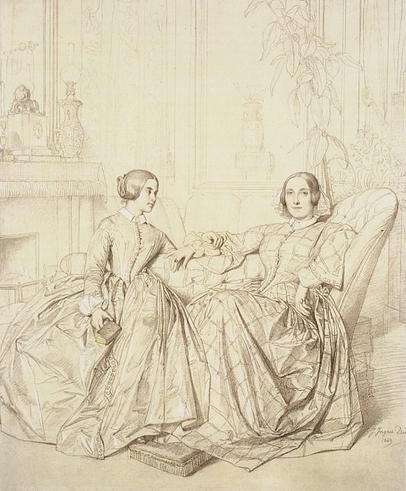 Comtesse_Charles_d-Agoult, Jean Auguste Dominique Ingres