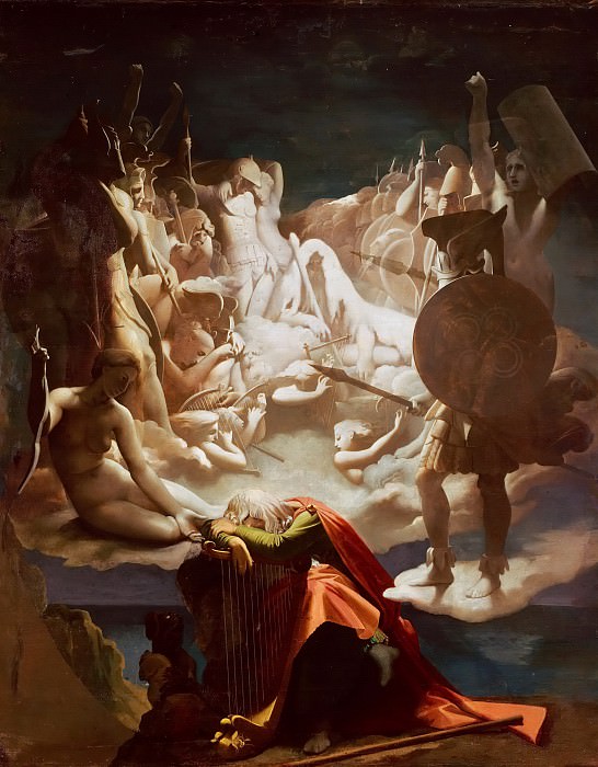 The Dream of Ossian, Jean Auguste Dominique Ingres