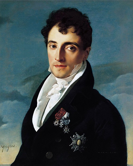 Baron Joseph-Pierre Vialetes de Mortarieu, Jean Auguste Dominique Ingres