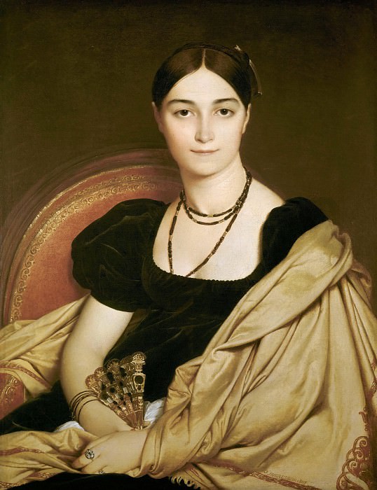 Portrait de Madame Devaucey, Jean Auguste Dominique Ingres