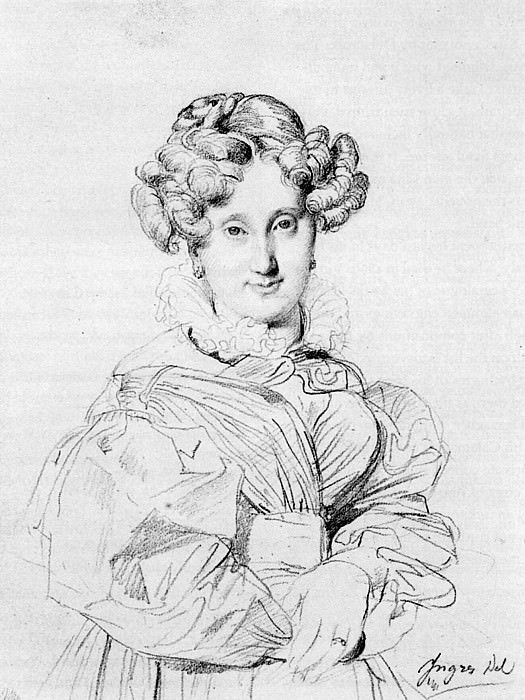 Ingres_Madame_Louis_Francois_Godinot_born_Victoire_Pauline_de_L´Isle, Jean Auguste Dominique Ingres