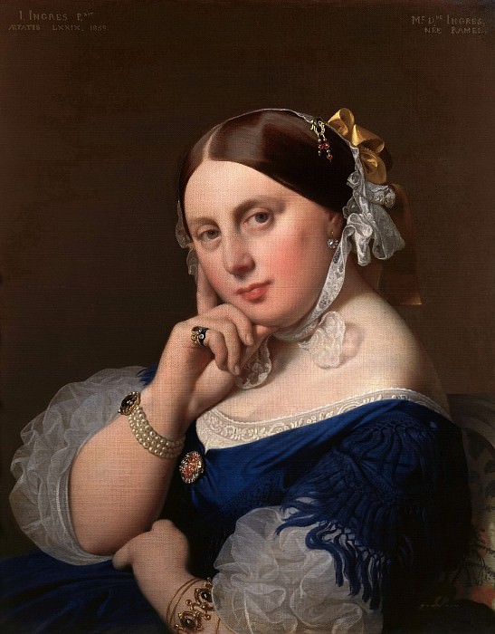 Portrait de Mme Ingres, nee Ramel , Jean Auguste Dominique Ingres