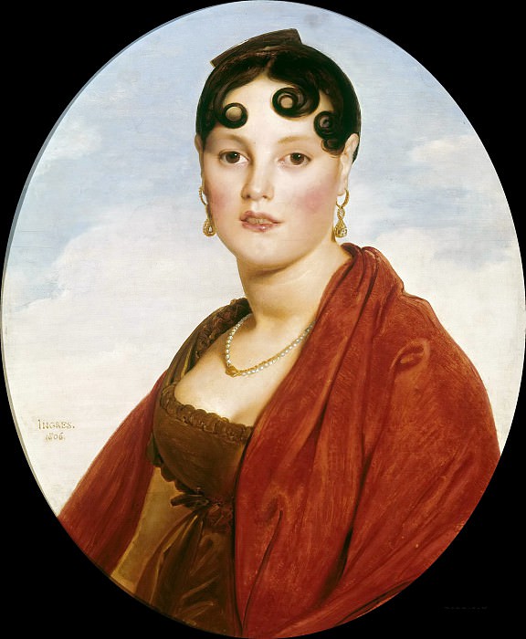 Madame Aymon, Jean Auguste Dominique Ingres