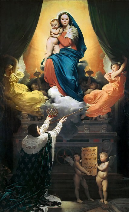 Vow of Louis XIII, Jean Auguste Dominique Ingres