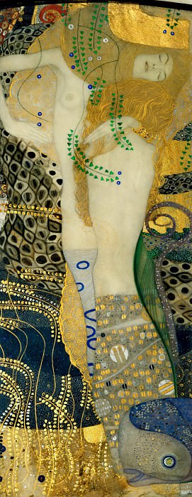 Water Serpents I, Gustav Klimt