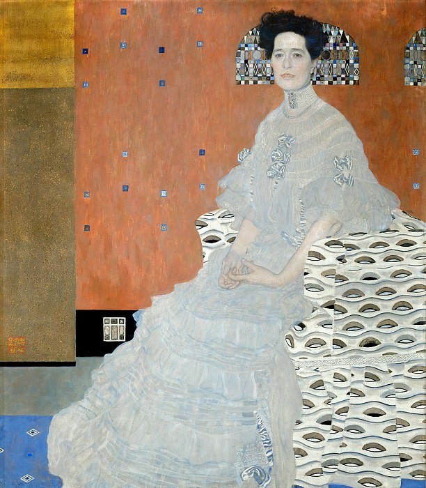 Portrait of Fritza Riedler, Gustav Klimt