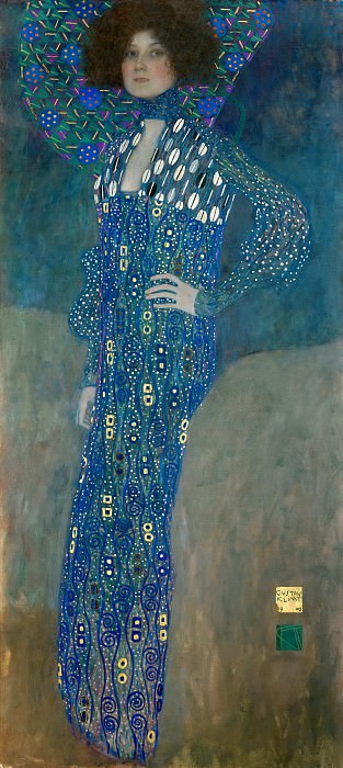 Portrait of Emilie Floge, Gustav Klimt