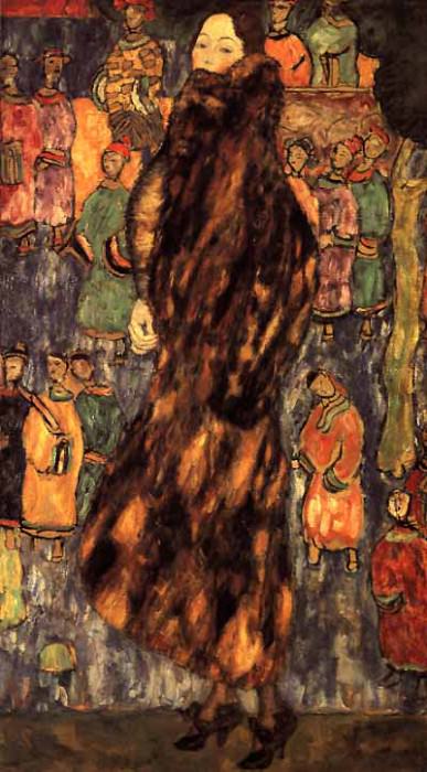 Шубка из хоря, Густав Климт