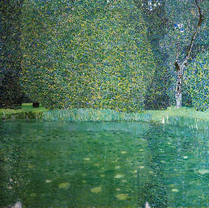 Pond of Schloss Kammer on Attersee, Gustav Klimt