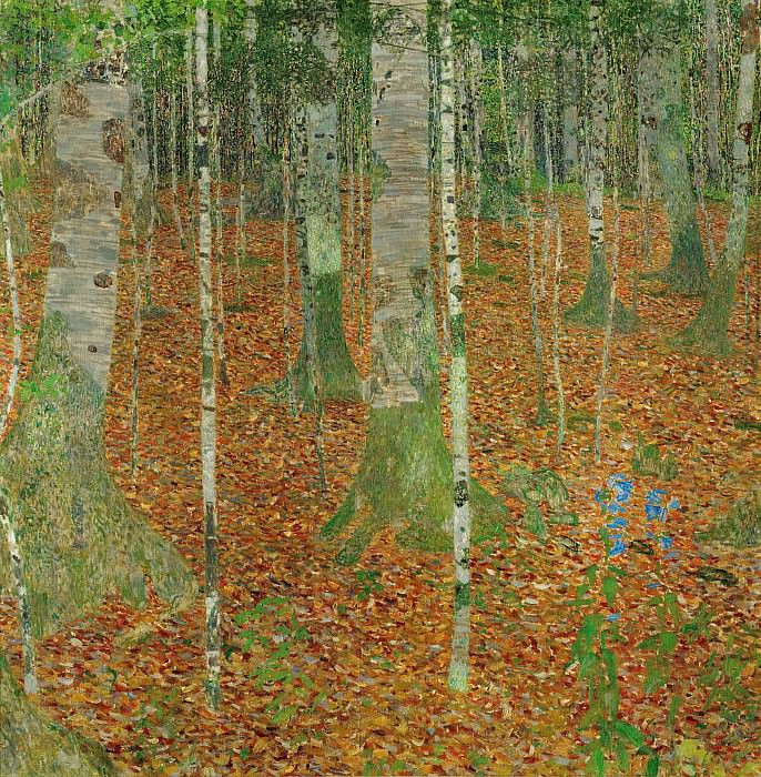 The Birch Wood, Gustav Klimt