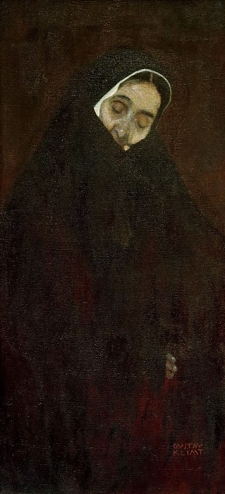 Old Woman, Gustav Klimt