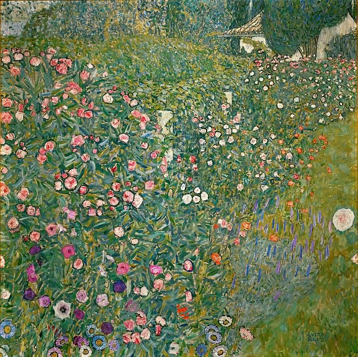 Italian Garden Landscape, Gustav Klimt