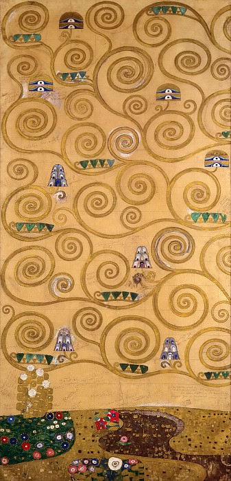 Панно для столовой дворца Стокле, Густав Климт