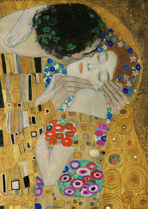 The Kiss , Gustav Klimt