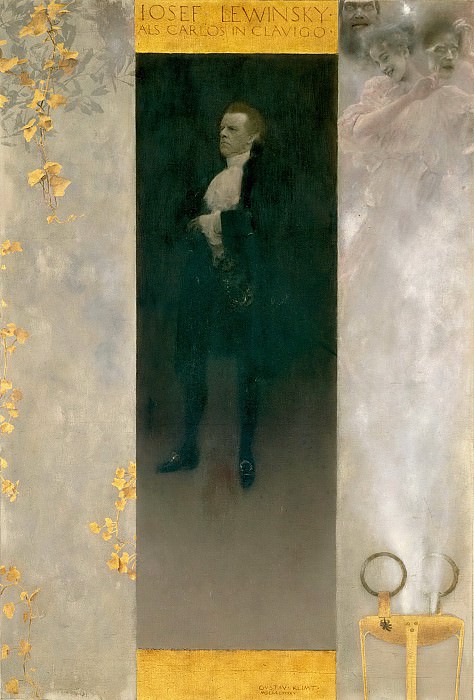 Josef Lewinsky as Carlos, Gustav Klimt