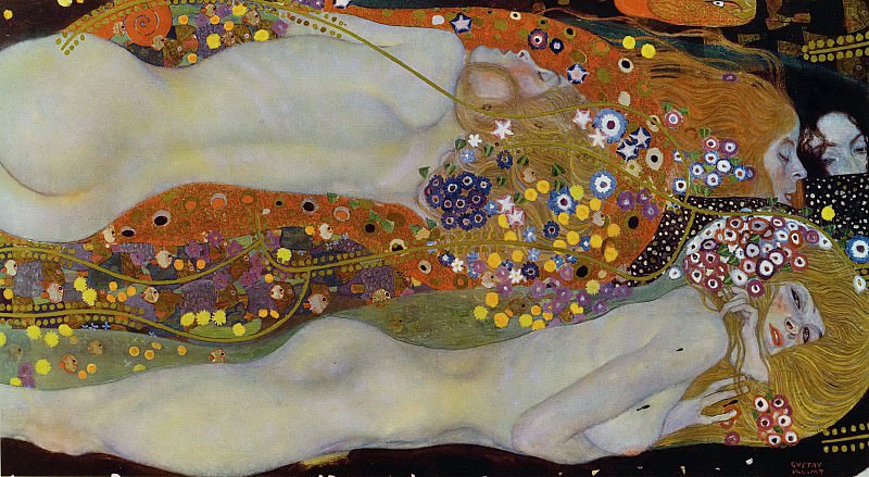Water Serpents II, Gustav Klimt