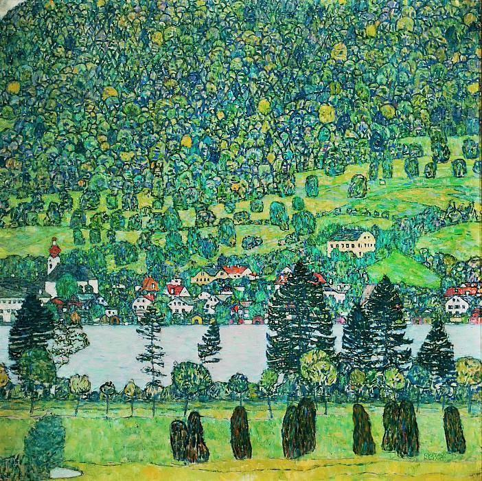 Лес на склоне у озера Аттерзе, Густав Климт