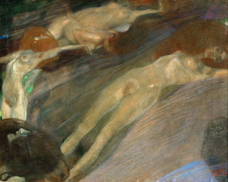 Moving Water, Gustav Klimt