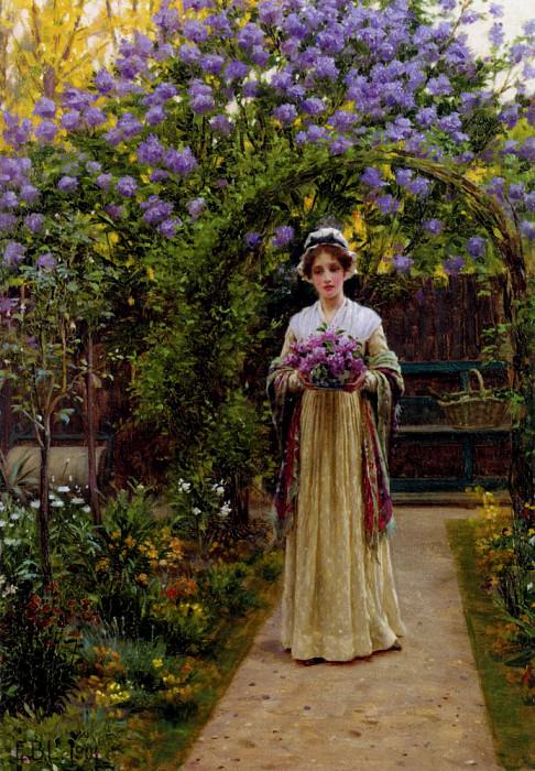 Lilac, Edmund Blair Leighton