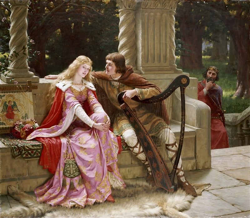 Tristan and Isolde, Edmund Blair Leighton