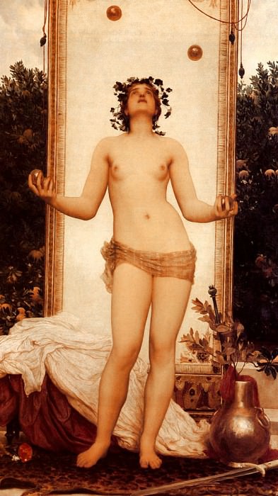 The Antique Juggling Girl, Frederick Leighton