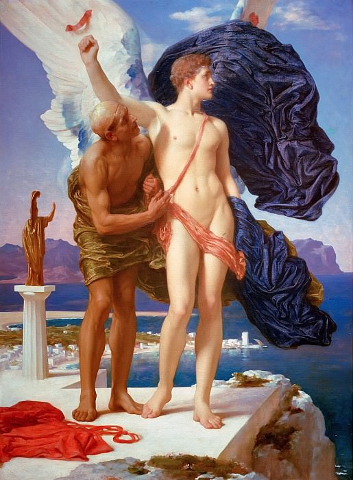 Daedalus and Icarus, Frederick Leighton