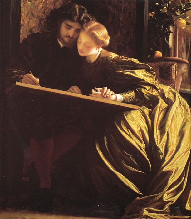 The Painters Honeymoon, Frederick Leighton