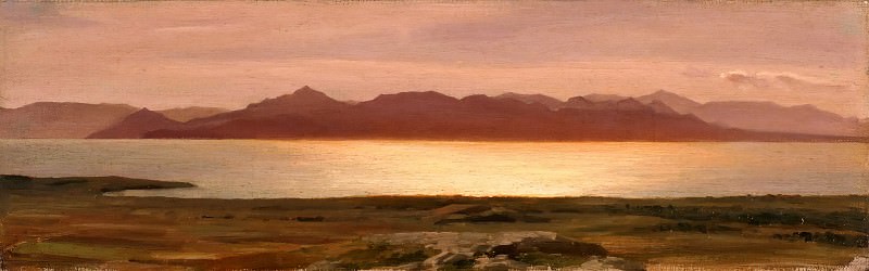 Coast of Aegina, Frederick Leighton