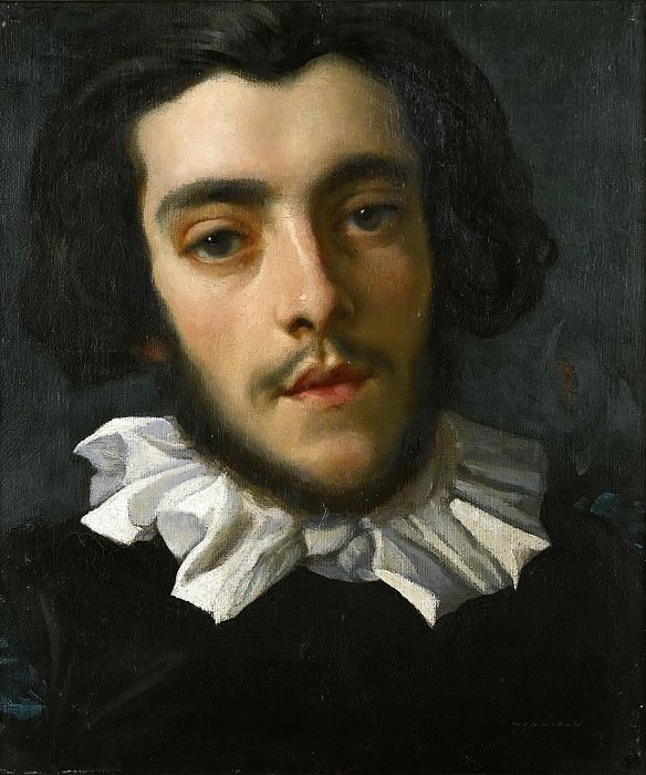 Portrait of Charles Edward Perugini, Frederick Leighton
